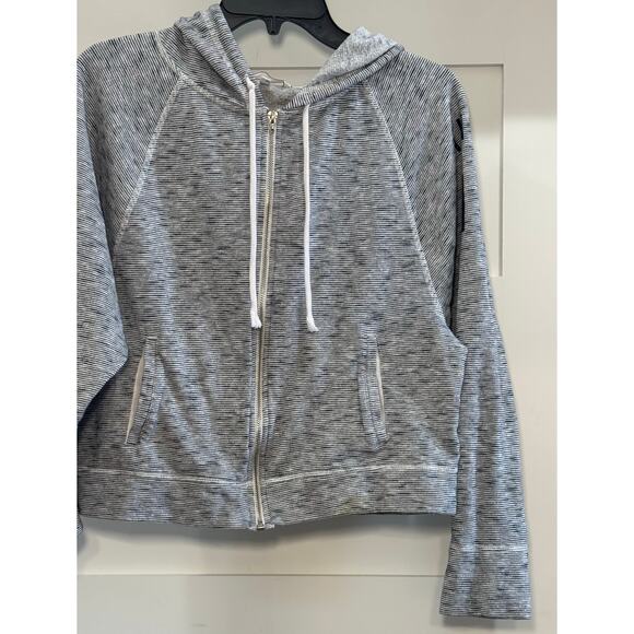 Victoria's Secret Angel 10 Collection Full Zip Hoodie Gray w/Black Medium - Picture 4 of 7